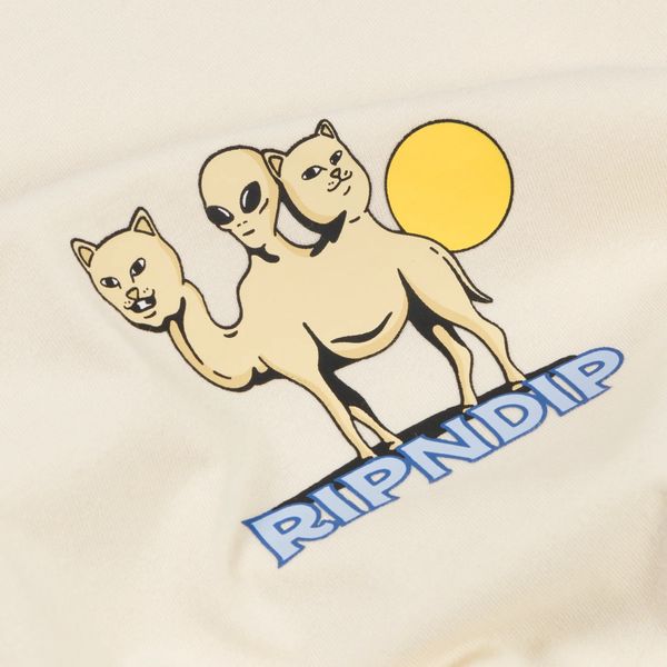 Футболка Ripndip BARNUM TEE Natural RNDFAL24155 фото