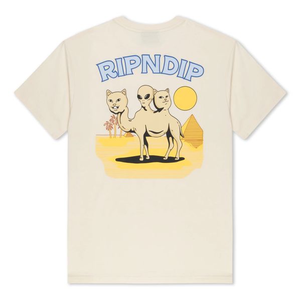 Футболка Ripndip BARNUM TEE Natural RNDFAL24155 фото