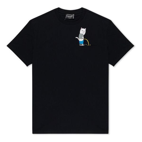 Футболка Ripndip POTTY POCKET TEE Black (RNDSUM24138) RNDSUM24138 фото