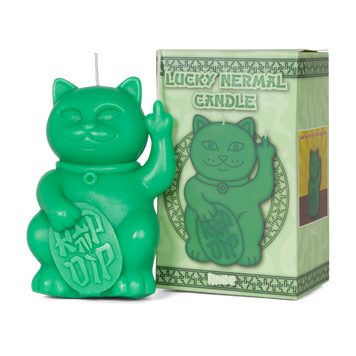 Свічка RipNDip LUCKY NERMAL CANDLE green RNDFALL26202 фото
