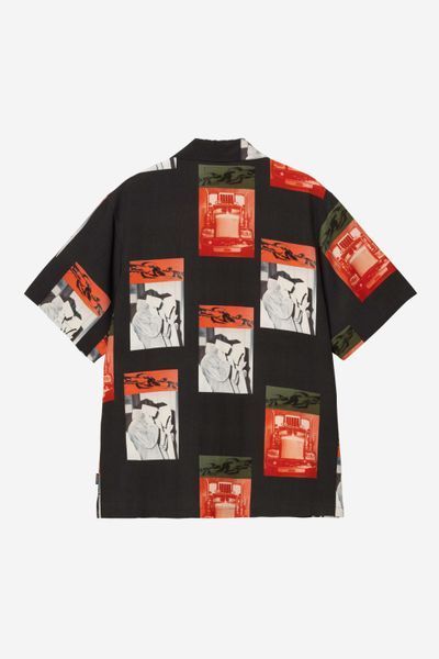 Сорочка Carhartt WIP S/S SEAN HAMILTON SHIRT sean hamilton print, black I036290.3QQXX фото