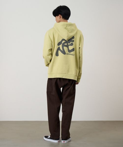 Худі Gramicci RUNNING MAN HOODED SWEATSHIRT lime (G6SU-J115-LIME) G6SU-J115-LIME фото
