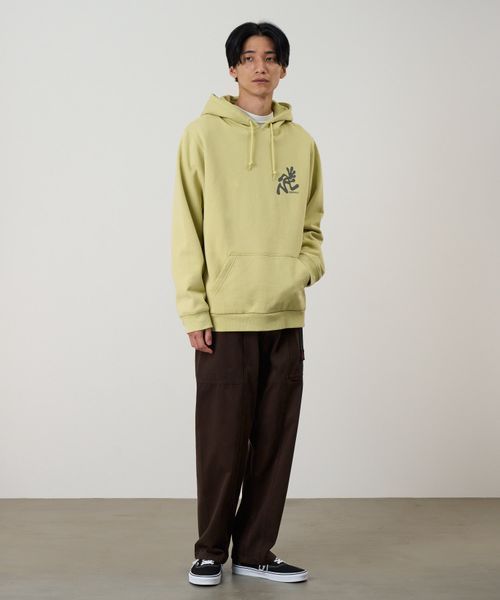 Худі Gramicci RUNNING MAN HOODED SWEATSHIRT lime (G6SU-J115-LIME) G6SU-J115-LIME фото
