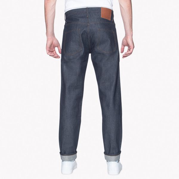 Джинси Unbranded Brand RELAXED TAPERED FIT Indigo Selvedge UB601 фото