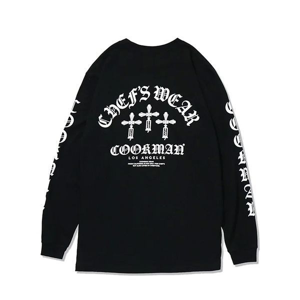 Лонгслів Cookman LONG SLEEVE T-SHIRTS wine opener black 231-53180-18 фото
