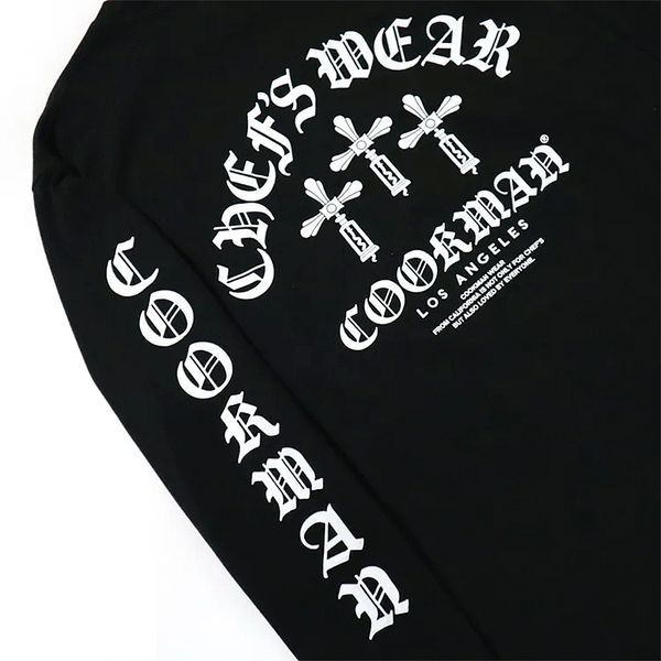 Лонгслів Cookman LONG SLEEVE T-SHIRTS wine opener black 231-53180-18 фото