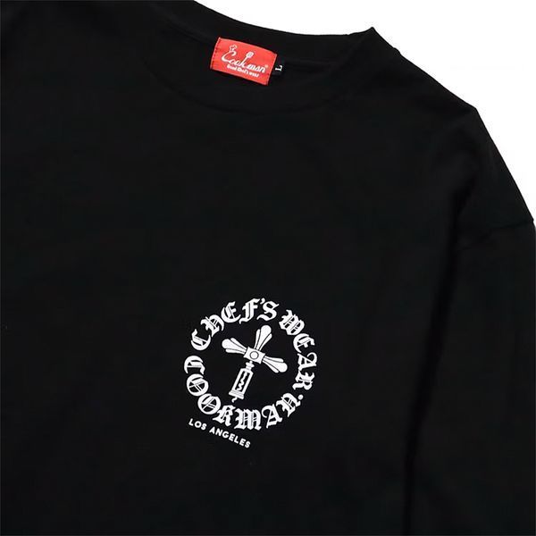 Лонгслів Cookman LONG SLEEVE T-SHIRTS wine opener black 231-53180-18 фото