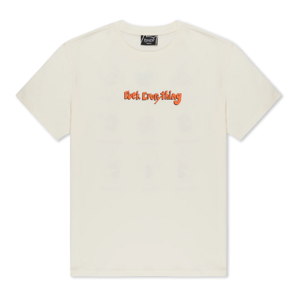 Футболка Ripndip FUCK EVERYTHING TEE bone RNDFALL26149 фото