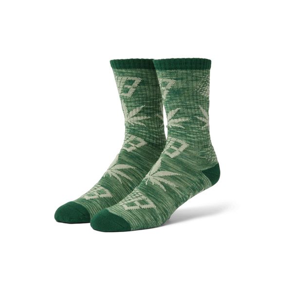 Шкарпетки HUF X BRONZE PLANTLIFE MARLED SOCK green sk00900-green фото