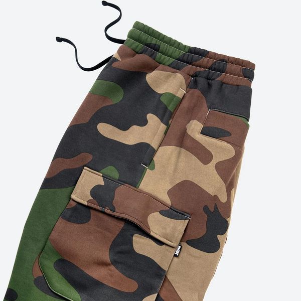 Штани DGK O.G.S. FLEECE CARGO PANTS woodland camo cpf-1065-005 фото