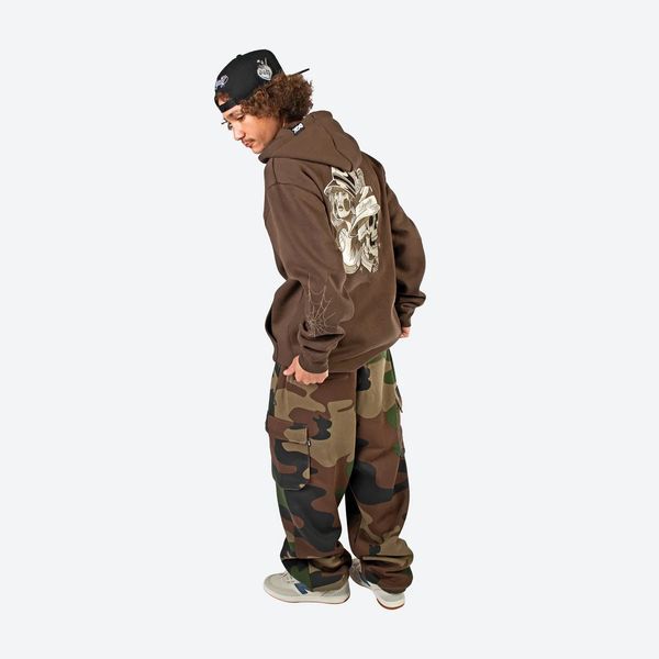 Штани DGK O.G.S. FLEECE CARGO PANTS woodland camo cpf-1065-005 фото