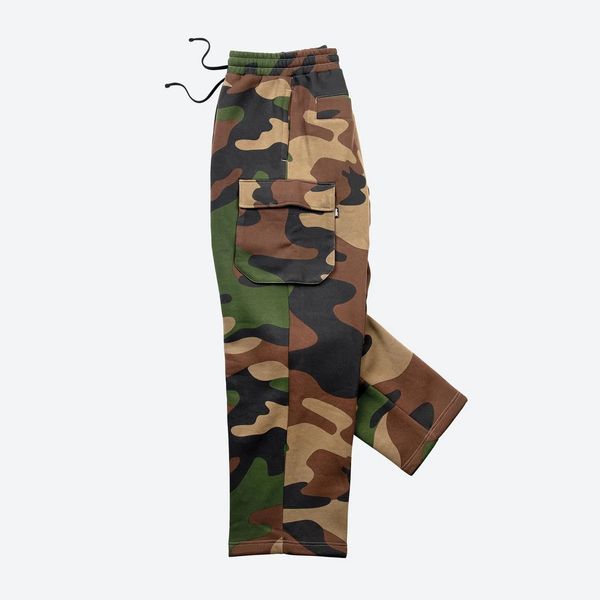 Штани DGK O.G.S. FLEECE CARGO PANTS woodland camo cpf-1065-005 фото