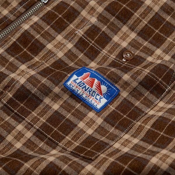 Сорочка Victoria Hk PLAID ZIP SHIRT brown 2622006-BROW фото