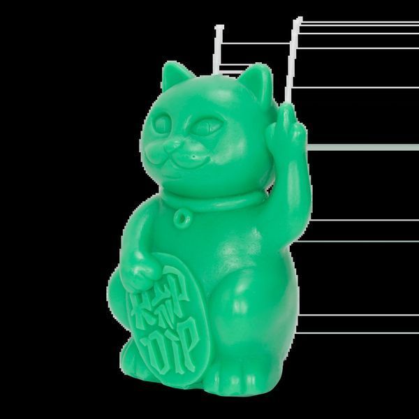 Свічка RipNDip LUCKY NERMAL CANDLE green RNDFALL26202 фото