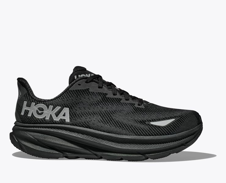 Кросівки Для Бігу Hoka CLIFTON 9 GTX black/black 1141470-BBLC фото