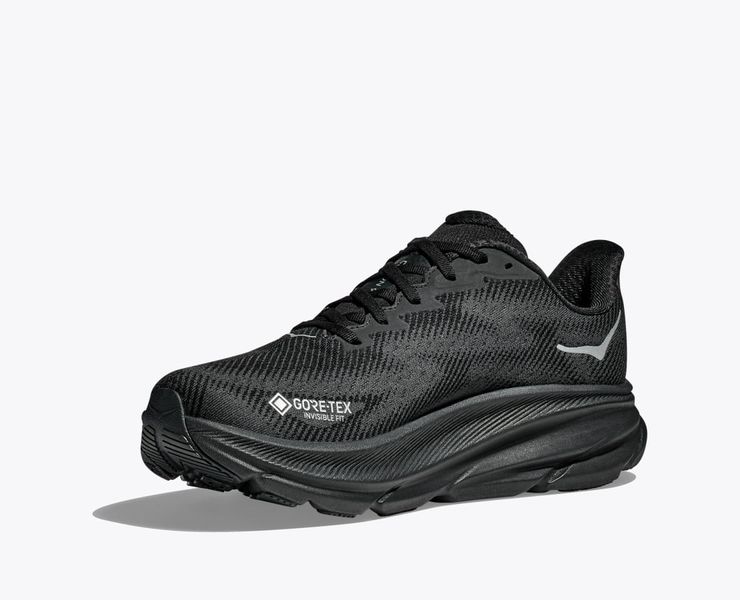 Кросівки Для Бігу Hoka CLIFTON 9 GTX black/black 1141470-BBLC фото