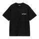 Футболка Carhartt WIP S/S CAPS T-SHIRT black I036012.89XX фото 2