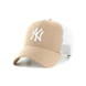 Кепка (тракер) 47 Brand NEW YORK YANKEES BRANSON charcoal BRANS17CTP-KHH_JR фото 1