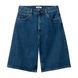 Шорти жіночі Carhartt WIP W BRANDON SHORT blue stone washed I037021.0106 фото 1