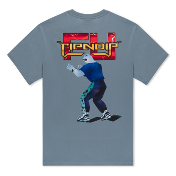 Футболка Ripndip FIGHT TEE Dusty Slate RNDSUM26131 фото