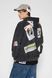 Худі SSSTUFFF ADS ZIP UP vintage black SS26-ZIPADS фото 5