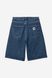 Шорти жіночі Carhartt WIP W BRANDON SHORT blue stone washed I037021.0106 фото 2
