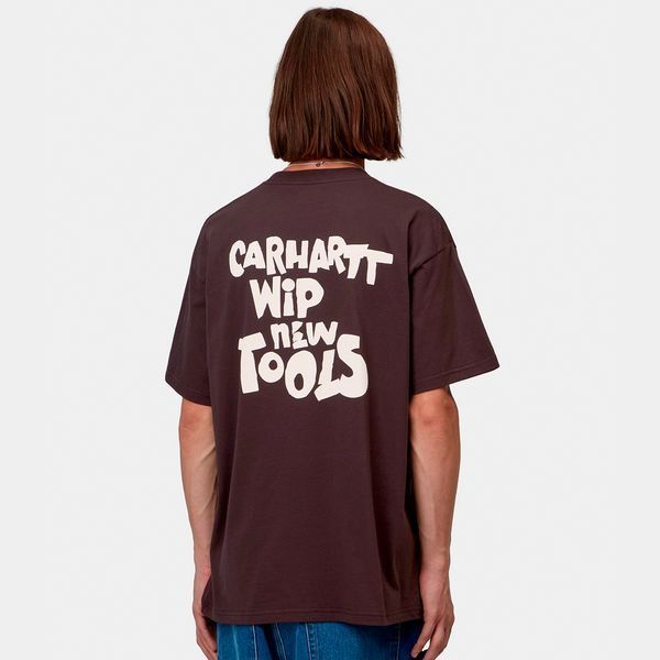 Футболка Carhartt WIP S/S CUTOUT T-SHIRT palisander I037221.33HXX фото