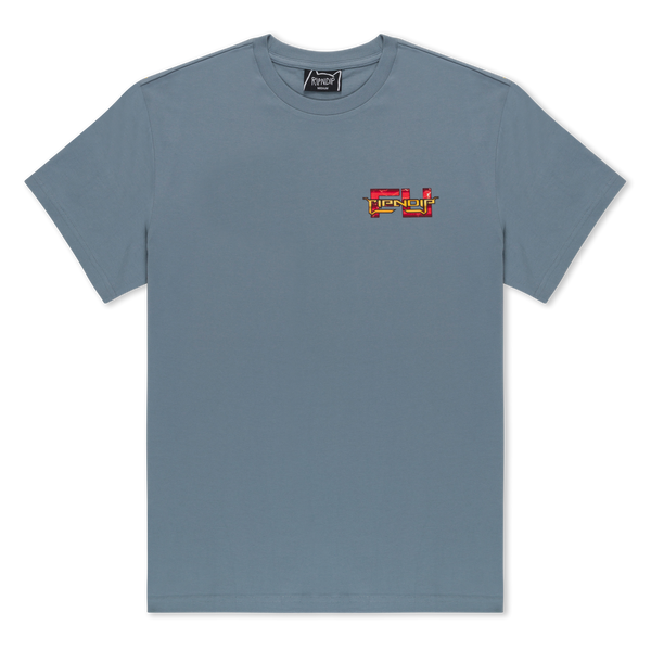 Футболка Ripndip FIGHT TEE Dusty Slate RNDSUM26131 фото
