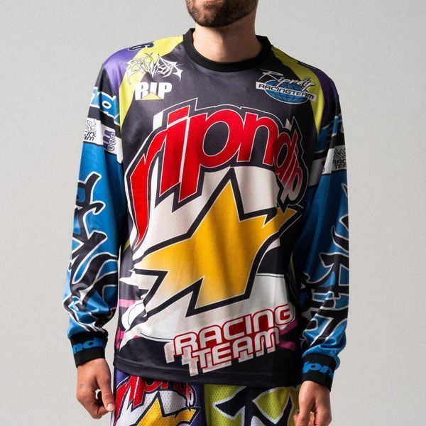 Лонгслів Ripndip RIPNDIP ALLSTAR JERSEY Multi RNDSUM26101 фото