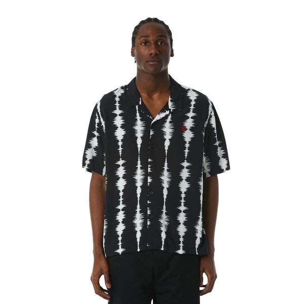 Сорочка HUF SEISMOGRAM RESORT SHIRT black BU00176-black фото