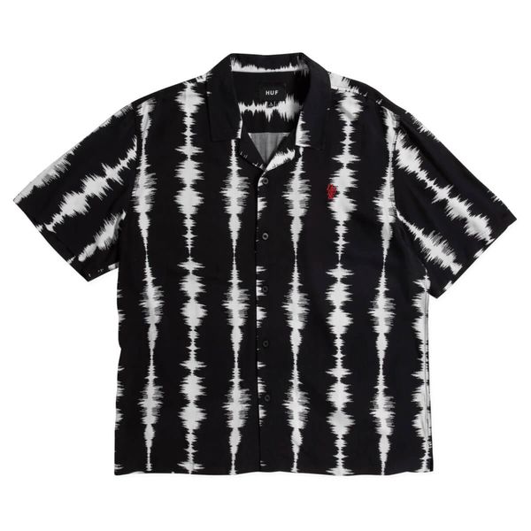 Сорочка HUF SEISMOGRAM RESORT SHIRT black BU00176-black фото