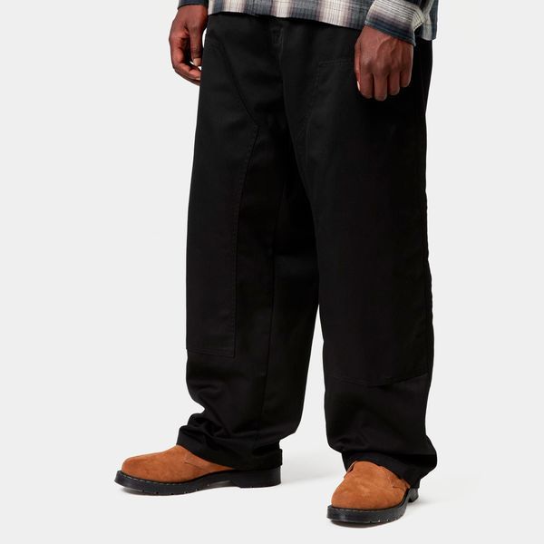 Штани Carhartt WIP BRADY DOUBLE KNEE CHINO PANT black rinsed I036093.8902 фото