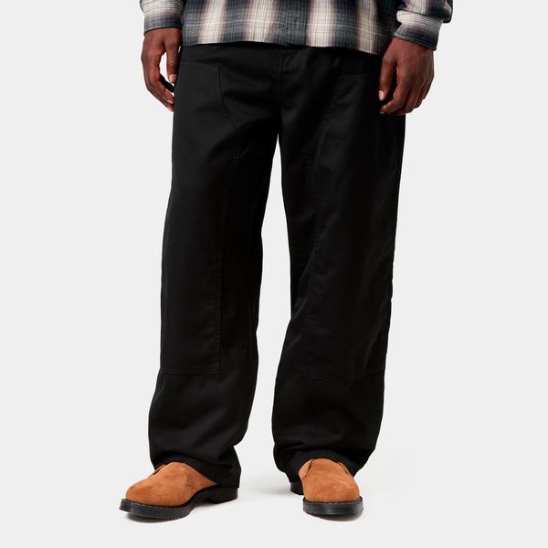Штани Carhartt WIP BRADY DOUBLE KNEE CHINO PANT black rinsed I036093.8902 фото