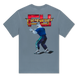 Футболка Ripndip FIGHT TEE Dusty Slate RNDSUM26131 фото 1