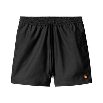 Шорти Carhartt WIP CHASE SWIM TRUNKS black/gold I035062.00FXX фото