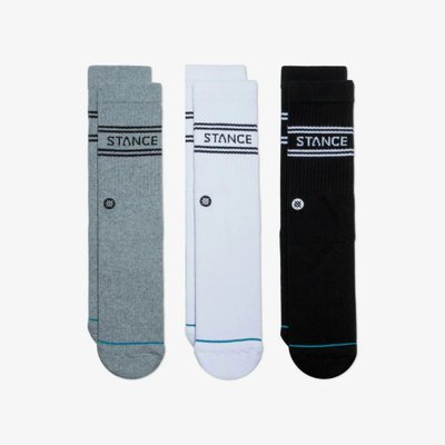 Шкарпетки (комплект) Stance BASIC 3 PACK CREW Multi S A556D20SRO-MUL фото