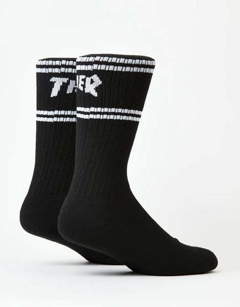 Шкарпеки Thrasher SC Strip Socks Mens 9-11 Black 42-45 20000006280 фото