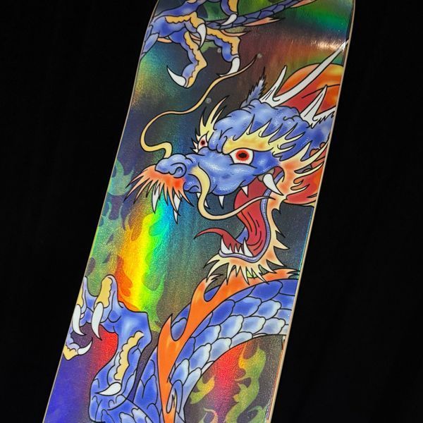 Дека Для Скейтборду Ripndip DRAGONOLOGY DECK Foil Multi RNDSUM26189 фото