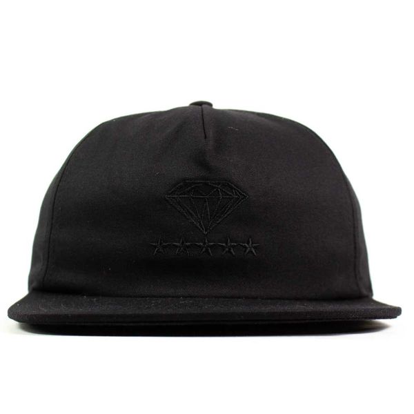 Кепка Diamond 5 STAR SNAPBACK BLACK D23DMHA014-BLK фото