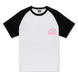 Футболка LAKAI RAGLAN TEE white/black ATEES26Q1-001-WHTBK фото 1