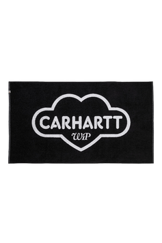 Рушник Carhartt WIP CLOUD HEART TOWEL black / white I036362.0D2XX фото