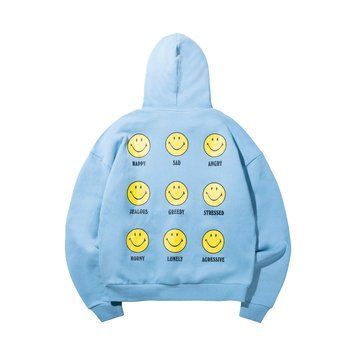 Худі Market SMILEY MOOD HOODIE blue MKT26Q1-HD0604-00064 фото