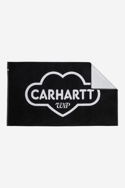 Рушник Carhartt WIP CLOUD HEART TOWEL black / white I036362.0D2XX фото