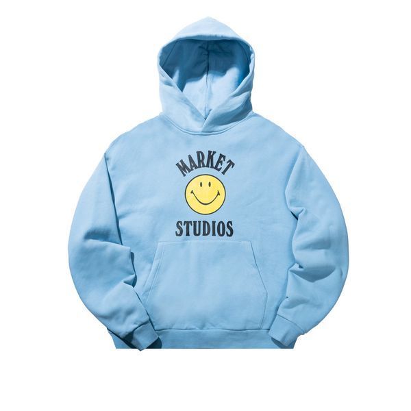 Худі Market SMILEY MOOD HOODIE blue MKT26Q1-HD0604-00064 фото