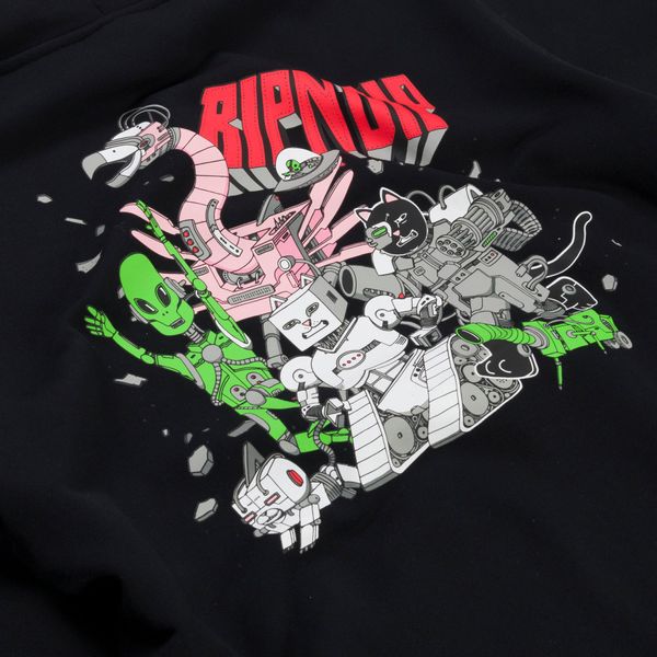 Худі Ripndip TOMORROWLAND HOODIE black RNDFAL24139 фото