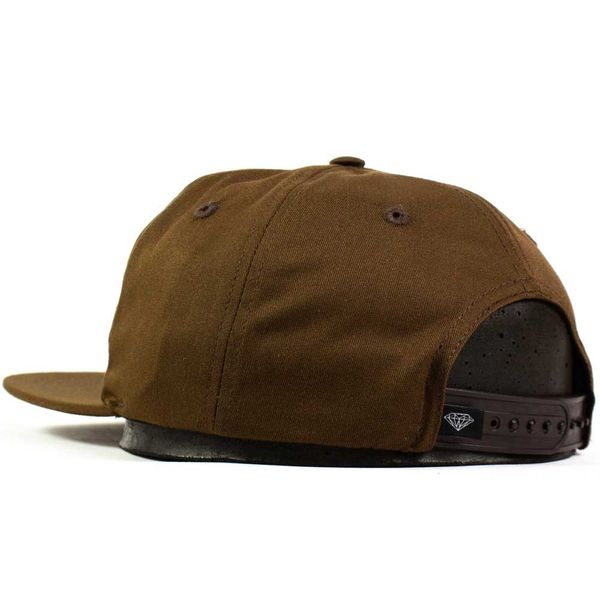 Кепка Diamond 5 STAR SNAPBACK BROWN D23DMHA014-BRN фото