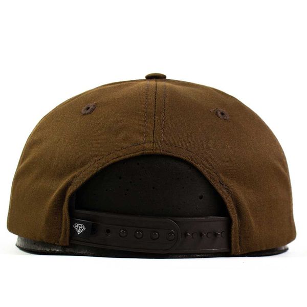 Кепка Diamond 5 STAR SNAPBACK BROWN D23DMHA014-BRN фото