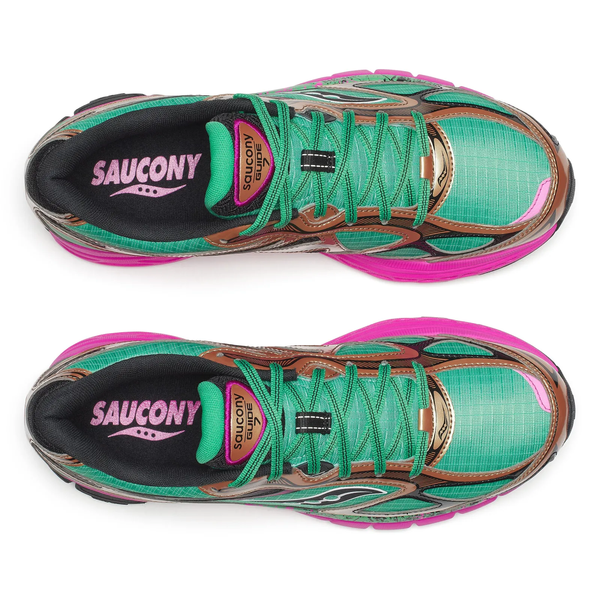Кросівки Saucony PROGRID GUIDE 7 HI OCTANE green, bronze S70995-3 фото