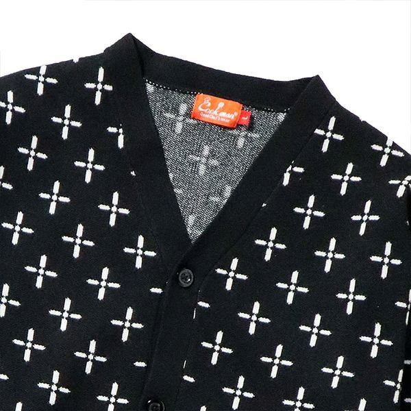 Реглан Cookman KNITTED CARDIGAN bandanna cross black 231-53531-19 фото