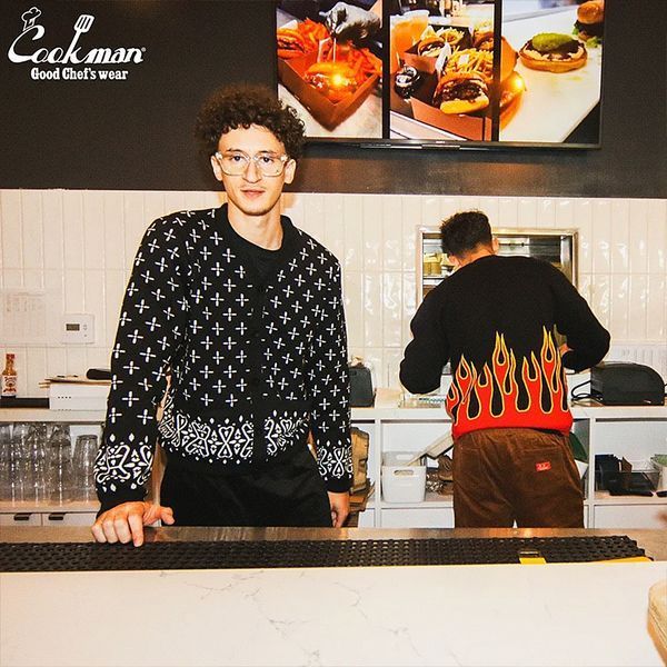 Реглан Cookman KNITTED CARDIGAN bandanna cross black 231-53531-19 фото